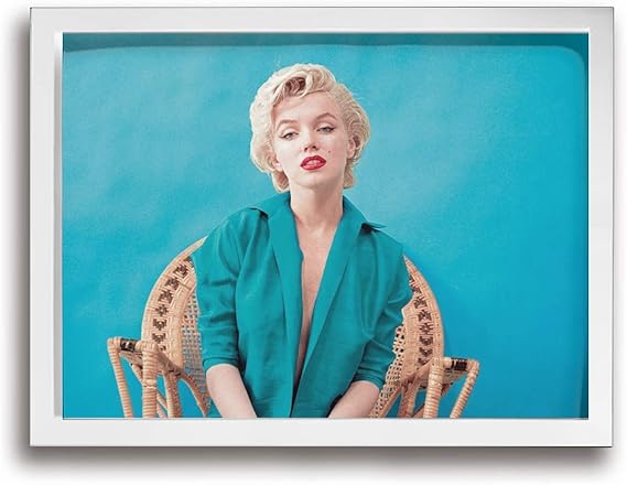 Amazon Co Jp Marilynmonroe マリリンモンロー フレーム装飾画 絵画 家の壁の装飾画 壁掛け 家の装飾 アートパネル 廊下 ポスター 軽くて取り付けやすい ファッション サプライズ サイズ30 40cm ホビー