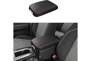 XYHGM Car Center Console Armrest Cover for Toyota Tacoma 2016 2017 2018 2019-2023 Leather Anti-Scratch Central Arm Rest Box L