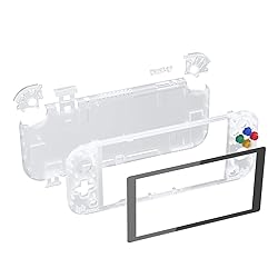 eXtremeRate Transparent Clear DIY Replacement Shell