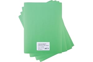 Childcraft 1465882 Lot de 500 feuilles de papier de construction léger, 22,9 x 30,5 cm, vert