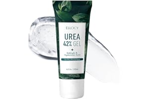 Ellocy 42% Urea Gel Max Plus Salicylic & Hyaluronic Acid - cracked heel repair callus remover gel for Elbows, Feet, and Hands, and cracked heel, calloused feet remover gel