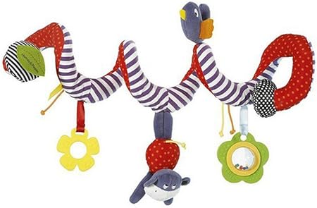 Amazon Baiter ベビーベッドハンギング ベビー ベッド キッズ メリー 赤ちゃん おもちゃ ぬいぐるみ 知育玩具 ジム かわいい 出産祝い 装飾おもちゃ スパイラル かわいい 寝かしつけ用おもちゃ おもちゃ