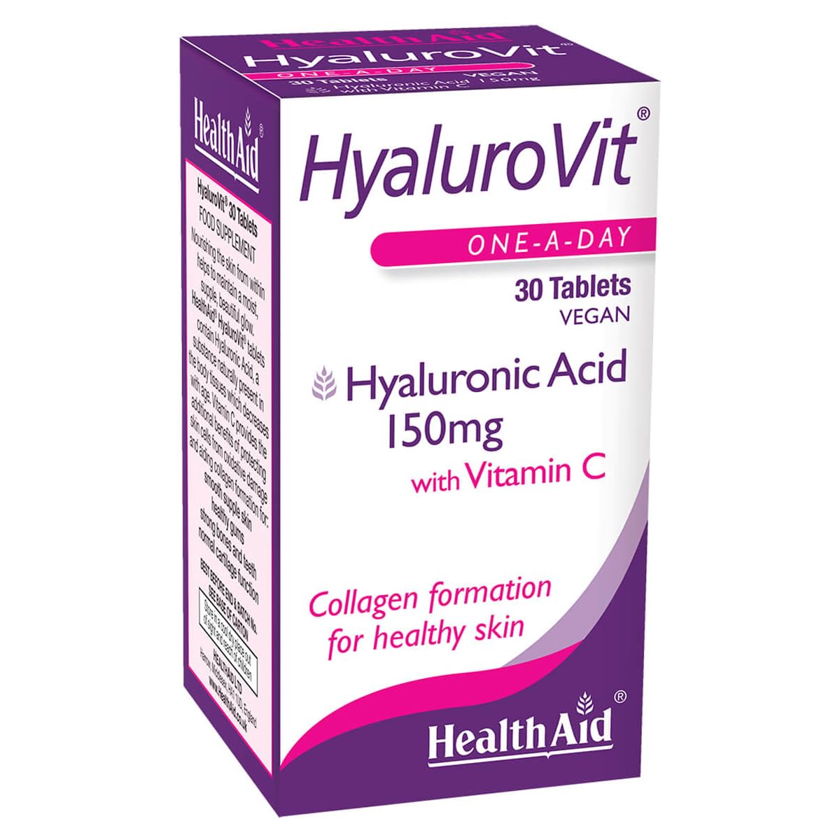 HealthAid Hyalurovit - Pack of 30 Tablets