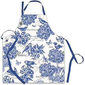 Michel Design Works Chef Apron, Indigo Cotton