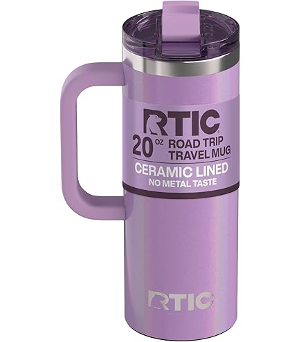 Amazon.com: RTIC 64 oz Ceramic Lined Insulated Road Trip Tumbler