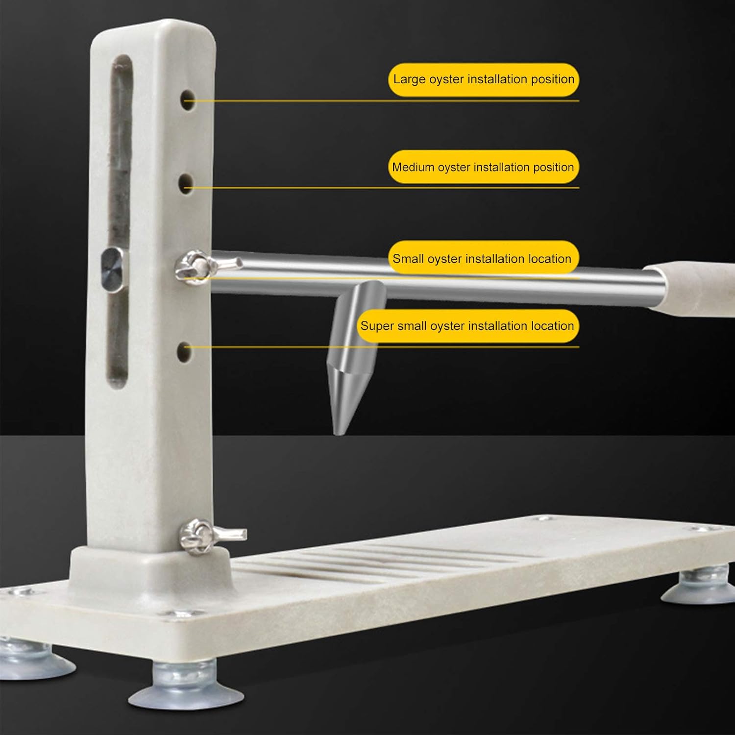 TZUTOGETHER Oyster Shucker, Oyster Clam Opener Machine, Oyster Shucker Tool Set for Hotel Buffets Homes Family Use: Kitchen & Dining