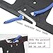 PSKOOK Spool Tool Paracord Organizer with Tidy Holder Parachute Cord Winder Paracord Keeper (Black)