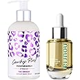 Coochy Plus Intimate Shave Cream + Pre-Shave Elixir Moisturizer Oil Kit – HydroLock & MOISTURIZING PLUS Continuous Hydration Reliefs Razor Burn Bump Ingrown Hair