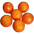 D-Seven 6pcs Fake Orange Artificial Fruit Faux Orange for Home Shop Office Hotel Supermarket Props Or Decoration