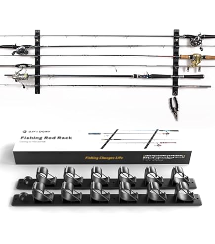 Amazon.com : KOCKSHION Transparent Acrylic Fishing Rod Holder for Wall Mount Horizontal Fishing Pole Display Rack for Outdoor and Home Use for Father's Day : Sports & Outdoors Amazon.com : KOCKSHION Transparent Acrylic Fishing Rod Holder for Wall Mount Horizontal Fishing Pole Display Rack for Outdoor and Home Use for Father's Day : Sports & Outdoors