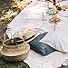 dufmod Large Natural Woven Seagrass Tote Belly Basket for Storage, Laundry, Picnic, Plant Pot Cover, and Beach Bag (Zigzag Chevron Natural Seagrass, Large)