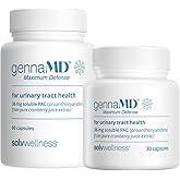 Solv Wellness GennaMD - Maximum UTI Defense - 36 mg Soluble PAC from 100% Cranberry Juice Extract - Highest PAC Concentration in a Small, Easy-to-Swallow Capsule - 120 Capsules