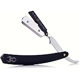 Barber Straight Razor, Professional Barber Straight Edge Razor - Barber Razor Compatible with Straight Razor Edge for Barber,