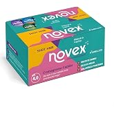 NOVEX Deep Conditioning Hair Mask, Intensive Deep Repair 12-Pack Treatment Shot Kit (0.7 oz x12) &ndash; Bamboo Sprout, Argan Oil &amp; Hyaluronic Acid for Dry Damaged Hair | 4-Week Brazilian Hair Care Routine