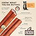 Natural Farm Odor-Free Bully Sticks (6 Inch, 20 Pack), 100% Beef Chews for Pups, Small and Medium Dogs, Non-GMO, Grain-Free, Fully Digestible, Natural Treats to Keep Your Dog Busy