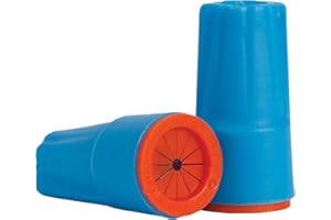 KING INNOVATION 62110 6PK ORG Wire Connector, 6 pk, Blue