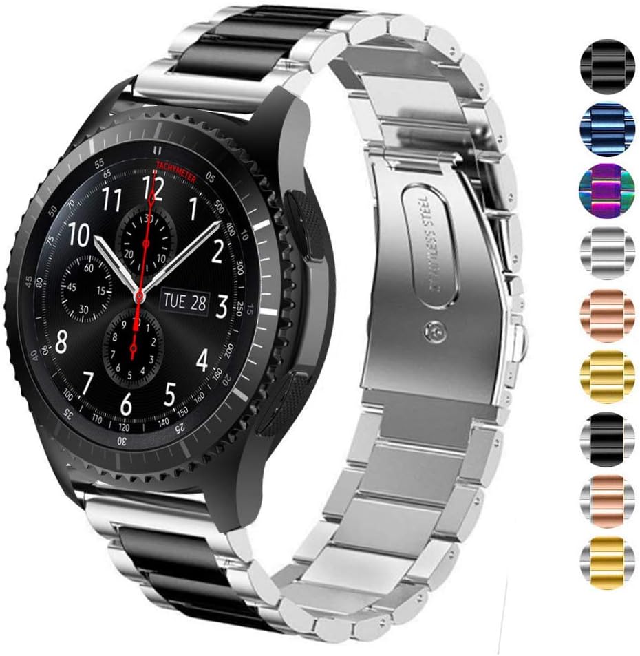 DEALELE Strap Compatible with Samsung Galaxy Watch 46mm / Galaxy 3 45mm