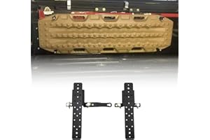 RAGO FABRICATION Recovery Board Mounts Compatible with Hi-Lift Style Jacks | Compatible with ActionTrax & MaxTrax Recovery Boards | Additional Mounting Possibilities on The Back of The Panel | Made in The USA