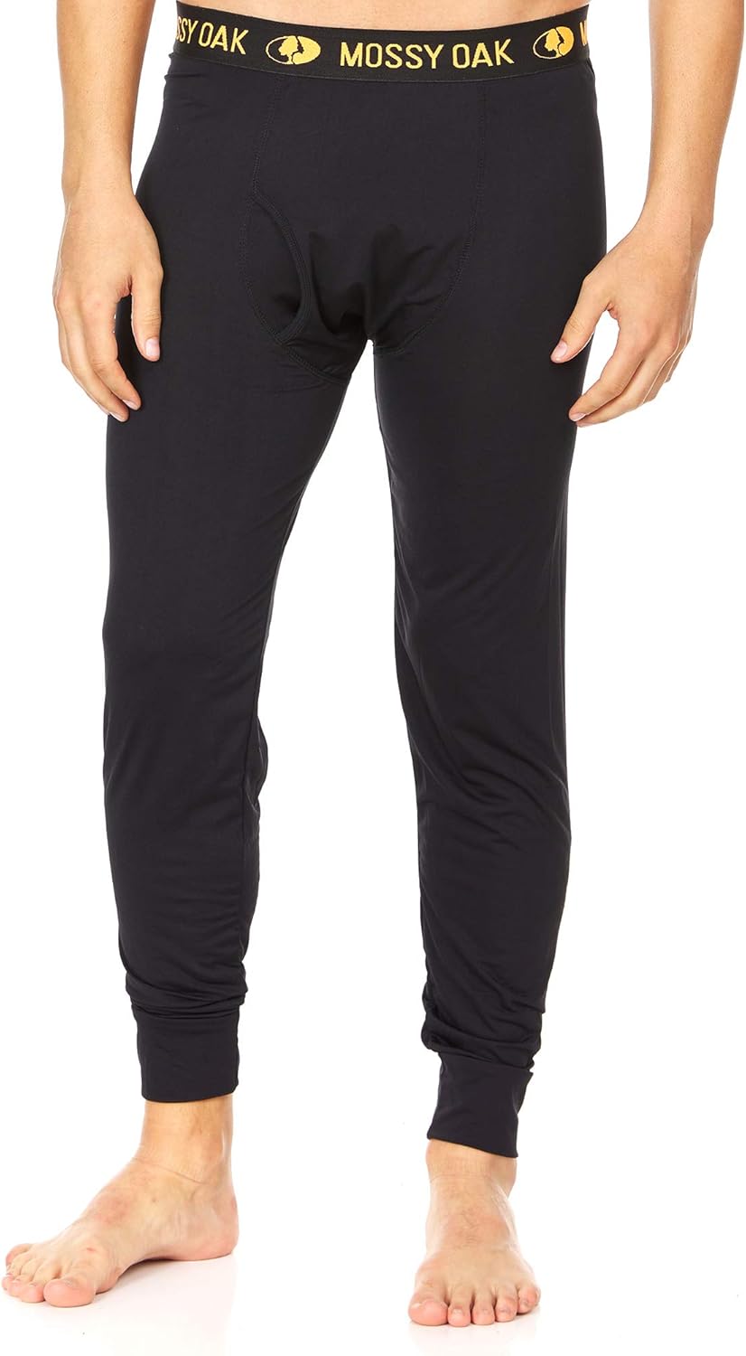 Mossy Oak Mens Thermal Underwear Base Layer Bottoms - Long Johns Thermal Pants for Men at  Men’s Clothing store