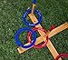 Yard Games Giant Ring Toss with Soft Touch Flying Rings