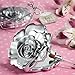 Fashioncraft, Wedding Party Bridal Shower Favors, Realistic Rose Design Mirror Compacts, Set of 40