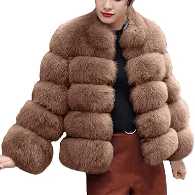 faux fur jacket amazon