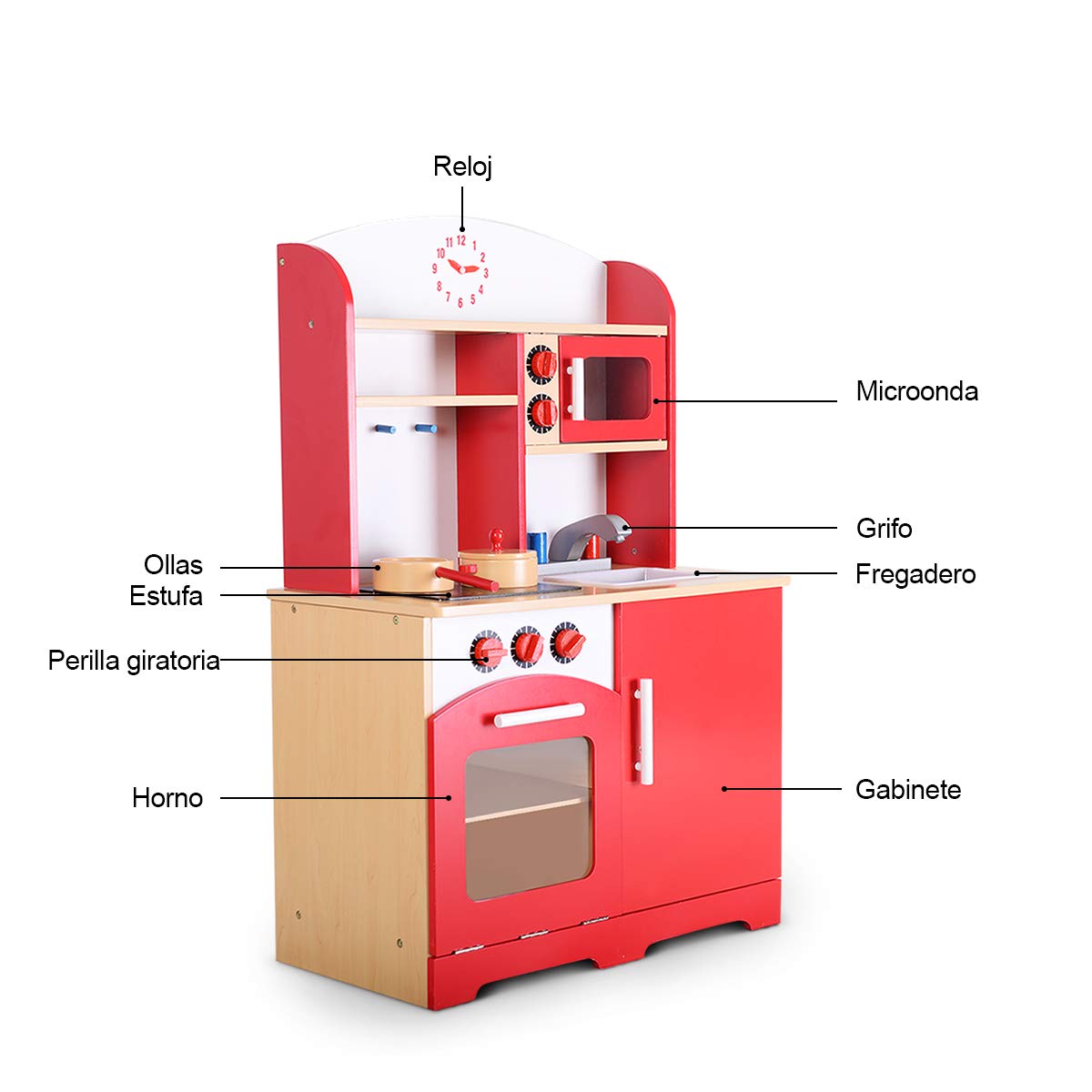 accesorios de cocina de juguete para niñas