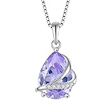 Rocayi June Birthstone Necklace for Women 925