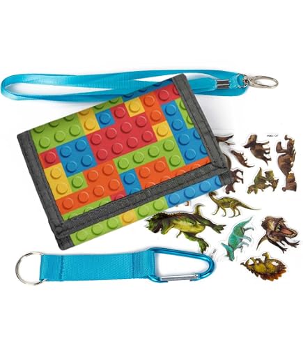 Amazon.com: LEGO Trifold Wallet, Kids Unisex Wallet for Boys and