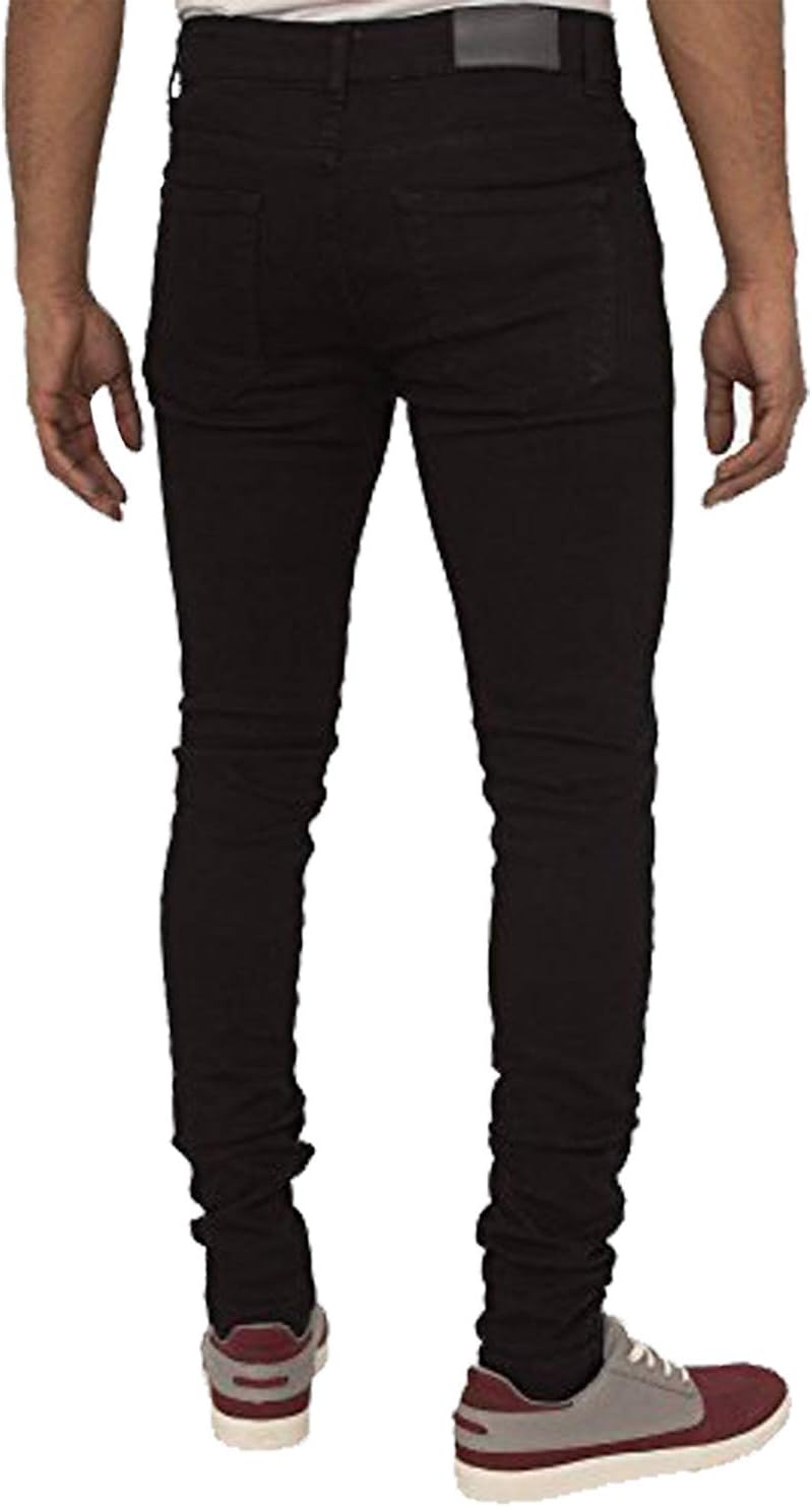 Super Skinny Stretch Jeans for Men – Denim – Range of Waist Sizes and Colours Available