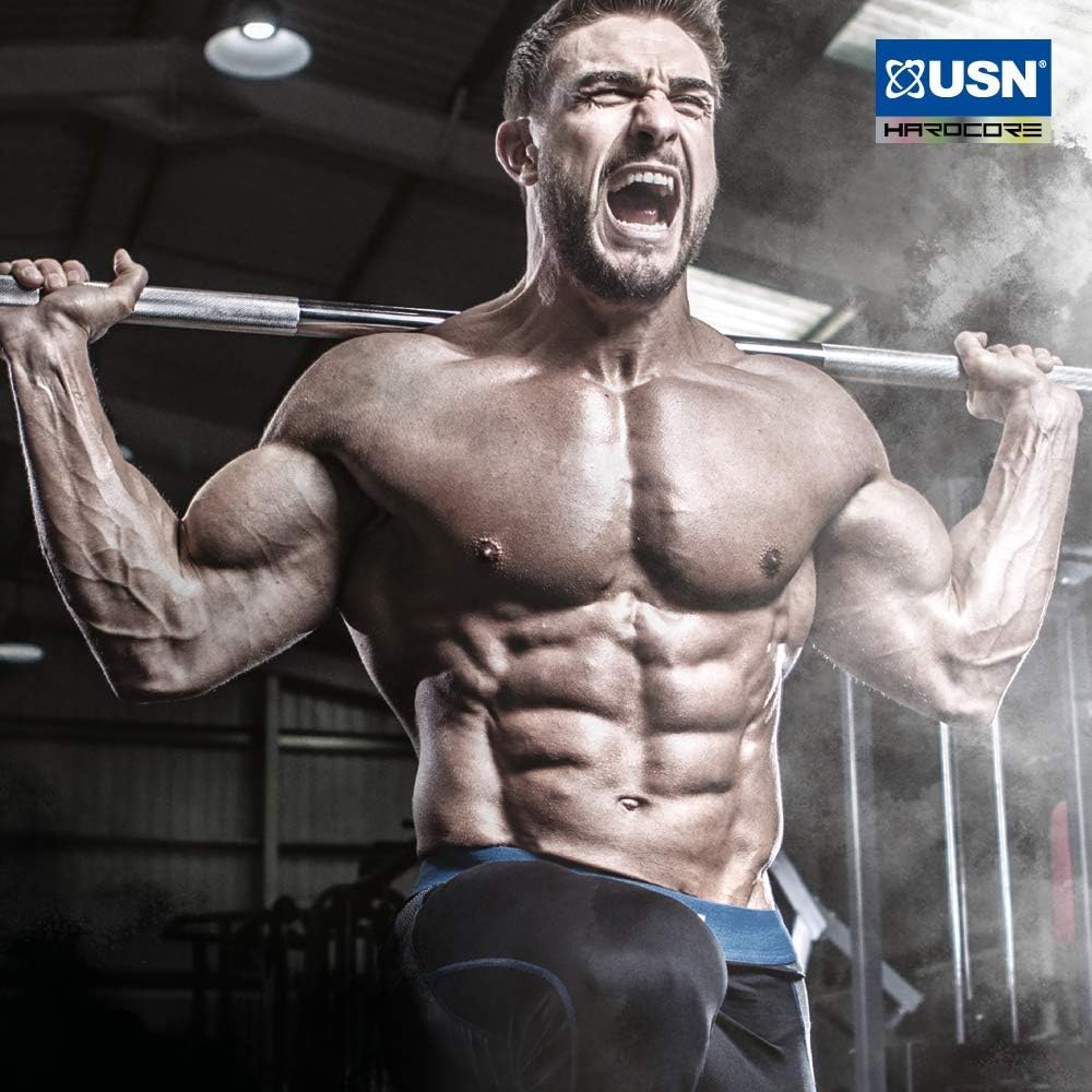 USN Muscle Fuel Anabolic Caramel Peanut 2KG, Workout Boosting All in One Muscle Gain Protein Shake Powder - Image 4