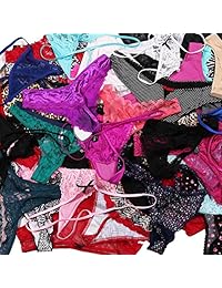 UWOCEKA Tangas sexys para dama, varidad de espalda en T, ropa interior sexy, paquete de cuerdas G, tanga