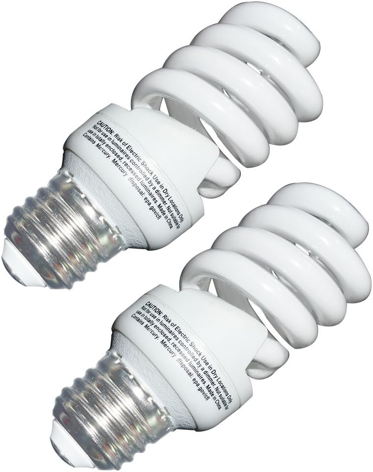 TCP 23W Cool White Spiral CFL Light Bulb - E26 Base, 4100K, 10,000 Hour Life