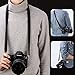 SOMA Camera Strap Paracord 550lb Vintage Camcorder Shoulder Neck Strap Belt for Canon Nikon Sony Olympus SLR DSLR Cameras (Black)