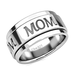 Shop LC Mom Spinner Anxiety Rings for Men Women 925