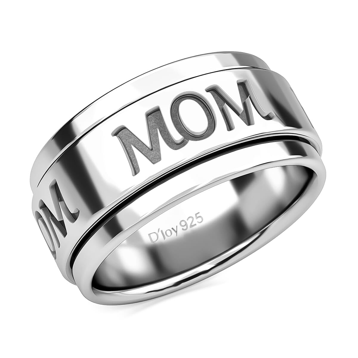 Shop LC Mom Spinner Anxiety Rings for Men Women 925