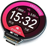 waveshare RP2040 MCU Board with 1.28inch Round LCD 240&times;240 Pixels Colorful IPS Display, Based on Raspberry Pi RP2040, Dual-core Arm Processor, Onboard 6-axis IMU Sensor, USB-C Connector etc.