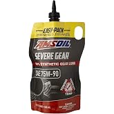 Amsoil SVGPK 100% Synthetic Extreme Pressure (EP) SEVERE GEAR Lube, Quart Easy-Pack (75W-90)