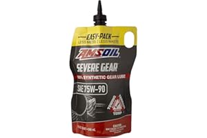 Amsoil SVGPK 100% Synthetic Extreme Pressure (EP) SEVERE GEAR Lube, Quart Easy-Pack (75W-90)