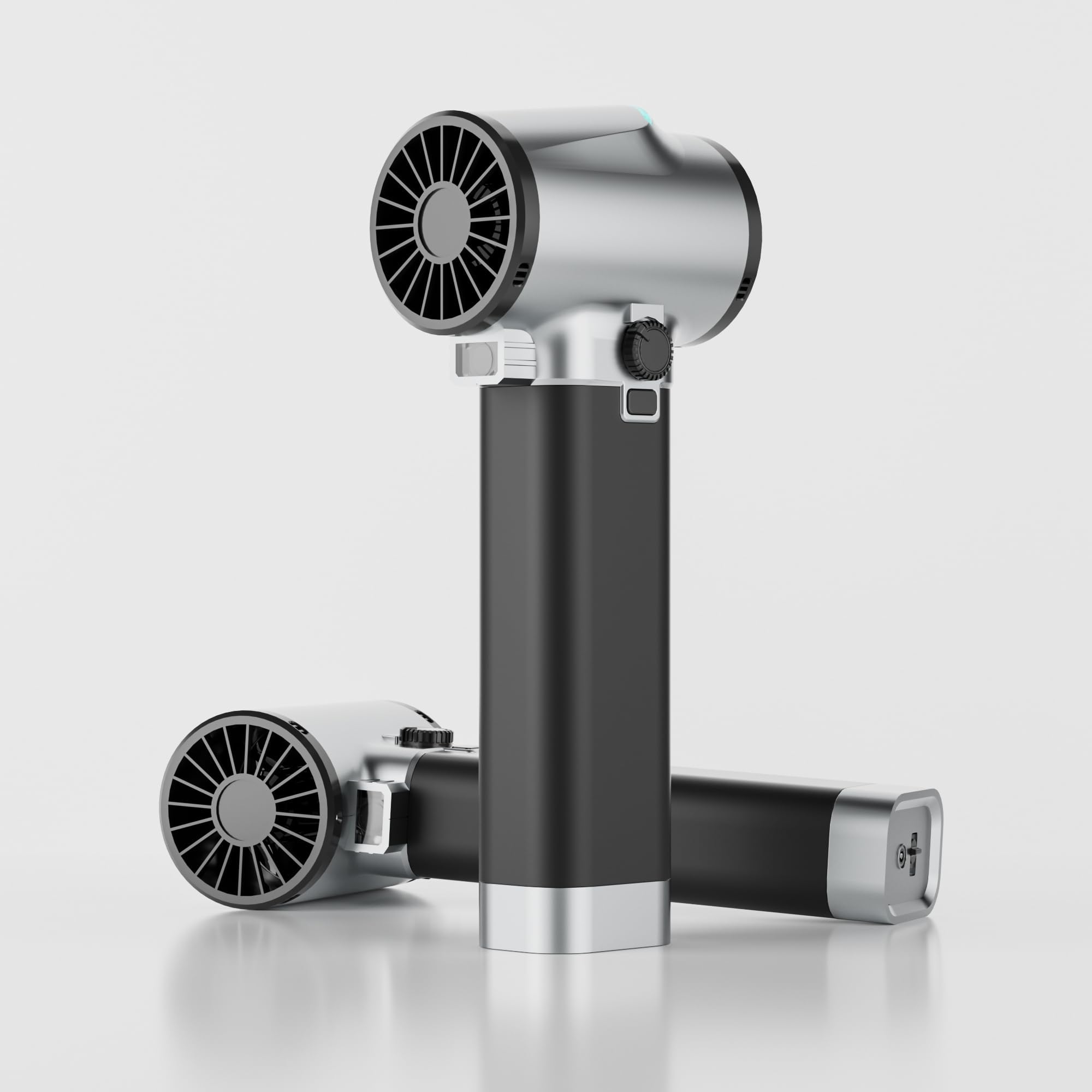 Photo 1 of Turbo Dryer Blower for Car, Max 220MPH & 3.1LB Thrust, with Silicone Shock Absorption and COB Lights, 64mm Oversize Air Blower, Portable Leaf Blower for Patio, Lawn and Car Cleaning