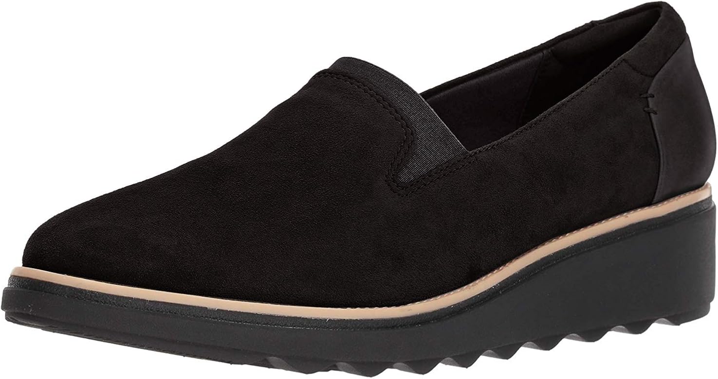 clarks suede shoes womens
