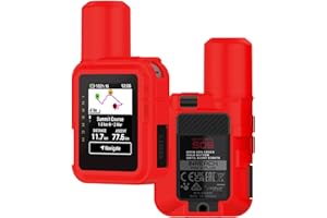 Soft Silicone Case for Garmin inreach Mini 3 Plus GPS Cycling/Bike Computer, Waterproof & Anti-Falling & Anti-Vibration,Full 