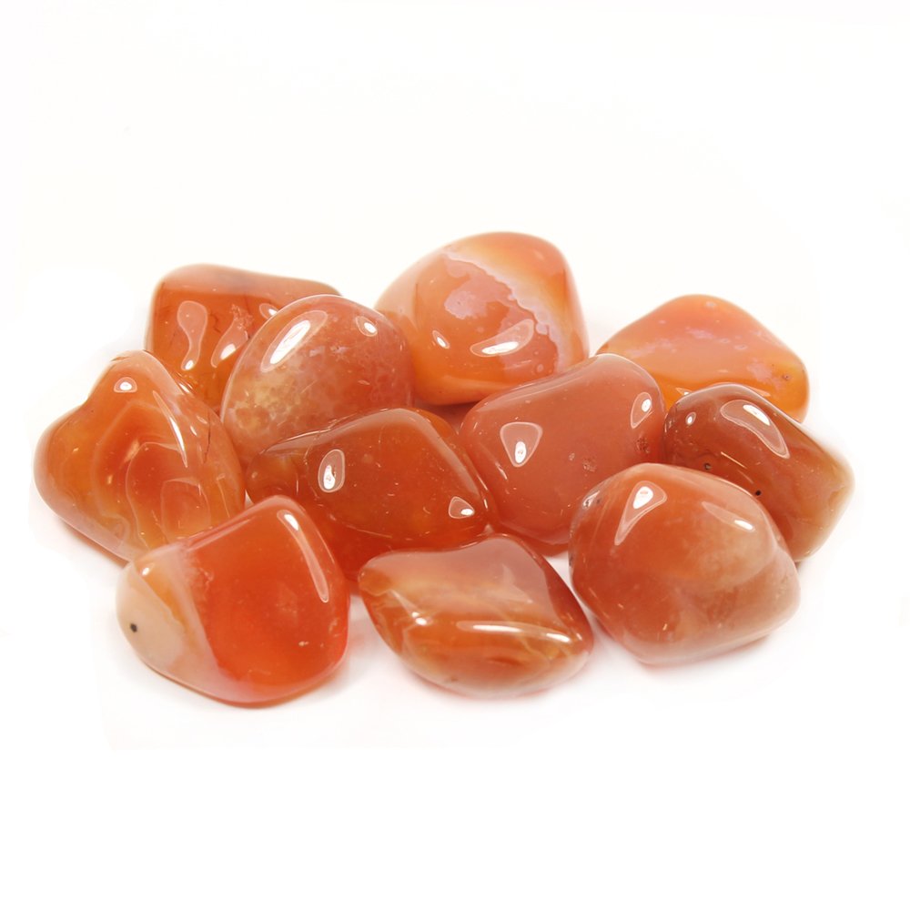 Carnelian Tumble Stone 20-25mm (Brazil) (5)