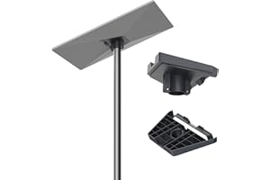 EZAUSE Starlink Gen 3 Mount, Pole & Roof Mount for Starlink Gen3/V3, Black Fiberglass Frame