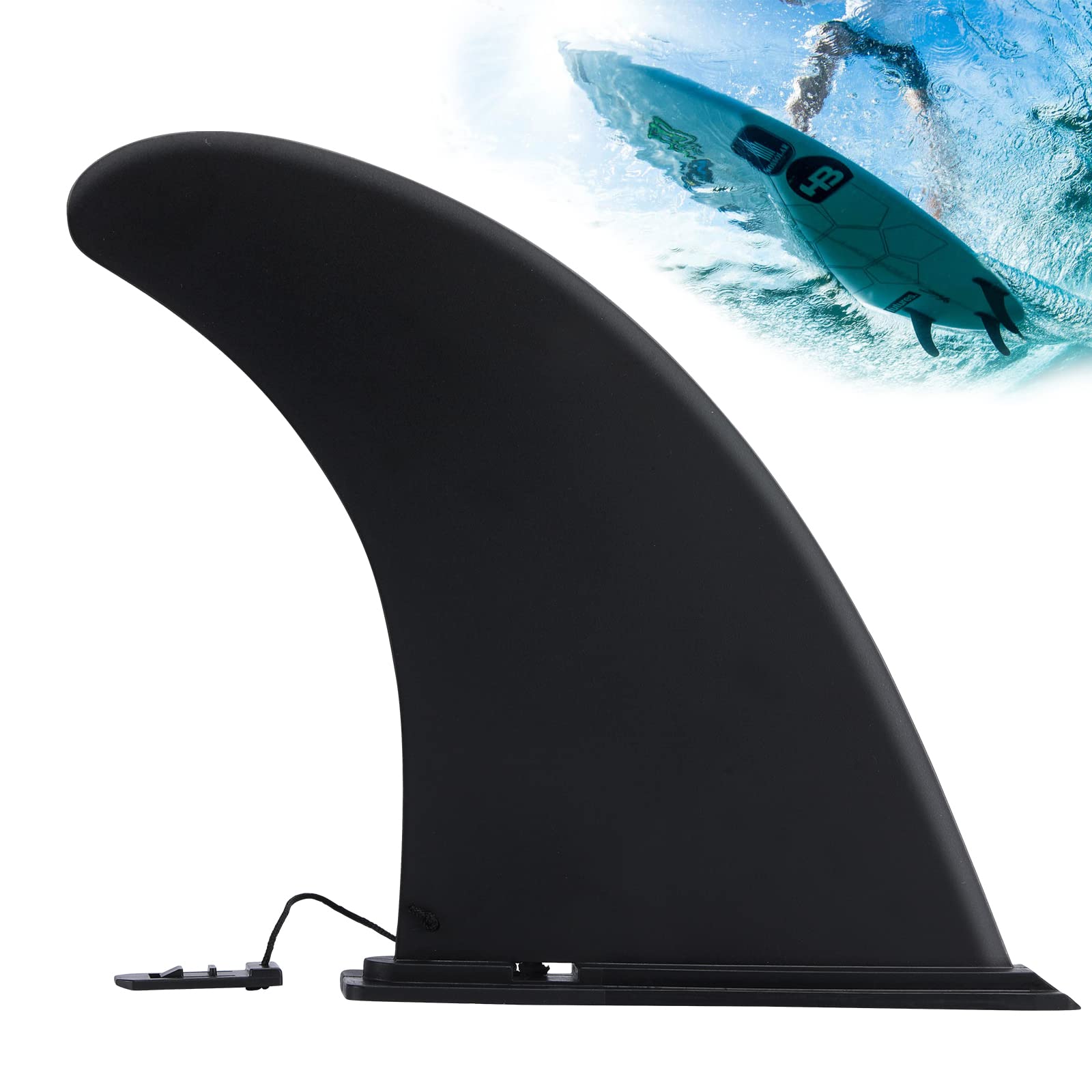 WOUMON Universal SUP Fin,Paddle Board Fins,Surfboard Fins for Longboards,Canoe
