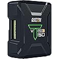 Anton Bauer Titon SL 150 V-Mount, 143Wh 14.4V Battery, Professional Camera Rig for Batteries, Camera Accessory, Camera Mount, Lithium Battery Pack, Battery Replacement, Quick Release Battery