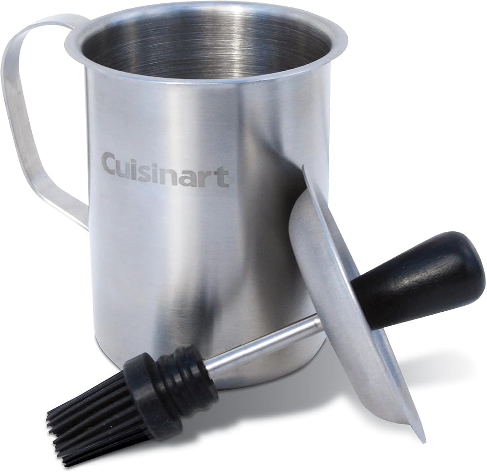 Cuisinart CBP-116 Stainless Steel Sauce Pot Basting Brush Set 16oz