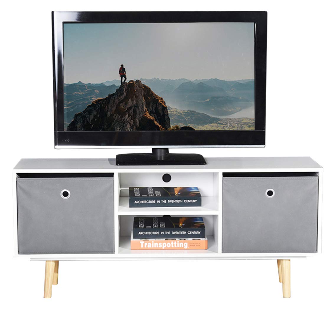 White Tv Unit Asuuny Modern Tv Cabinet Cube Tv Unit Tv Stand