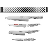 Global 5pc Magnetic Bar Knife Set