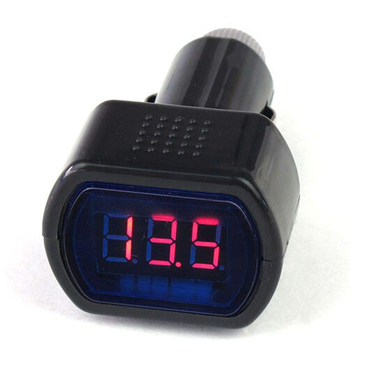 Zeltauto LED Digital Car Voltmeter 12V/24V Vehicle Voltage Gauge Monitor for Auto Car Truck (1)